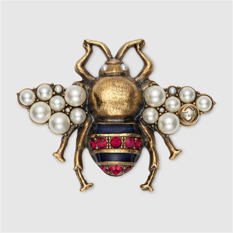 gucci bee necklace replica|gucci bee brooch.